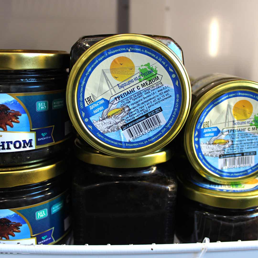 Купить Трепанг на меду Дальстам-Марин, ст.б, 500 мл во Владивостоке