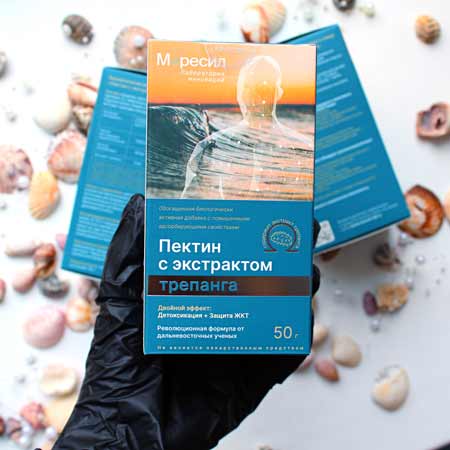 Пектин с экстрактом Трепанга, 50 гр купить во Владивостоке