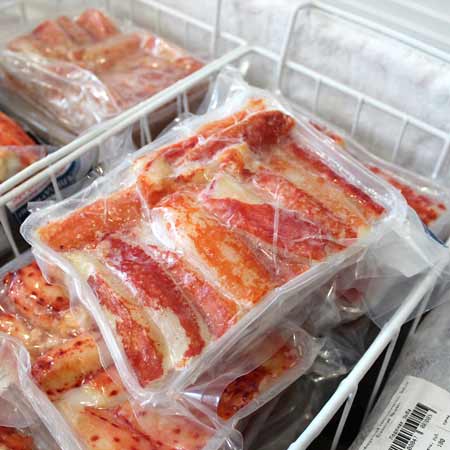 Первая Фаланга Камчатского краба, мясо очищенное в/м, 8-10 см, средняя, 500 гр купить  во Владивостоке