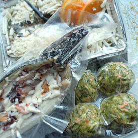 Блюда из морепродуктов