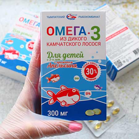 Купить OMEGA-3 из дикого Камчатского лосося (апельсин), 84 капсулы во Владивостоке!