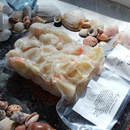 Мясо краба Волосатика очищенное РОЗА, в/м, 500 гр купить во Владивостоке