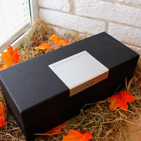 Купить Подарочная упаковка для Черной икры, размеры 35*14*12 см., во Владивостоке!