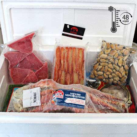 Мясо краба Стригуна очищенное в/м, Фаланга, 500 гр купить  во Владивостоке