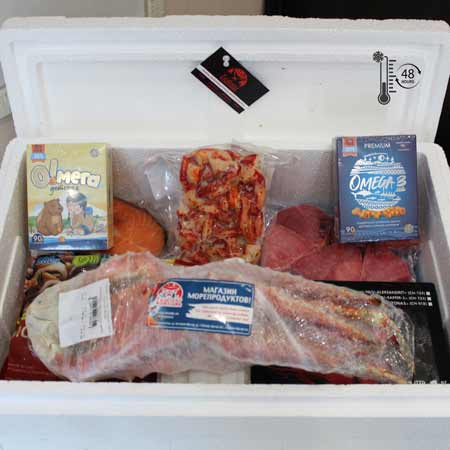 Мясо Краба Колючего очищенное в/м, Колено, 500 гр купить во Владивостоке