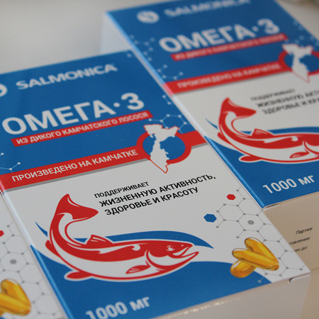 Купить OMEGA-3 из дикого Камчатского лосося, 1000 мг., 42 капсулы во Владивостоке!