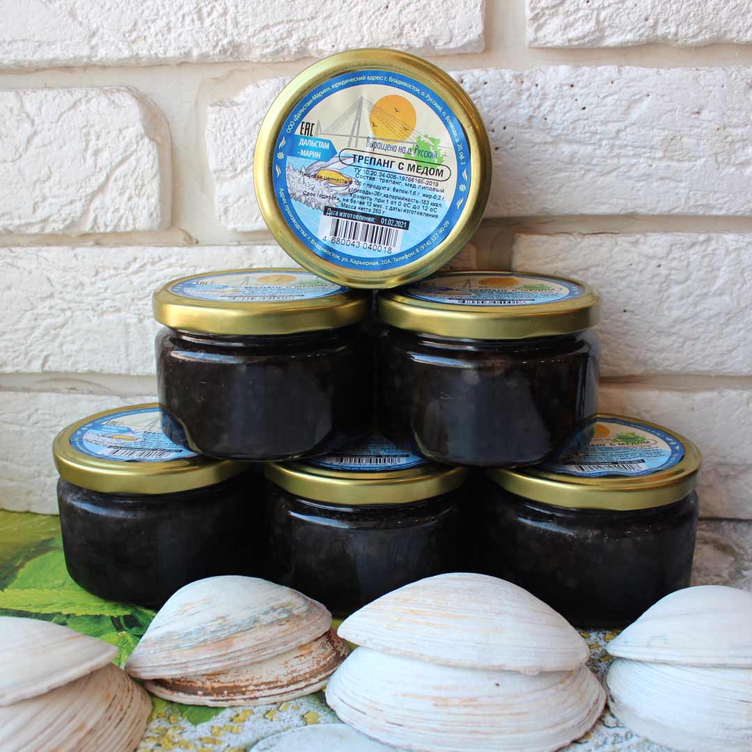 Купить Трепанг на меду Дальстам-Марин, ст.б, 250 мл во Владивостоке