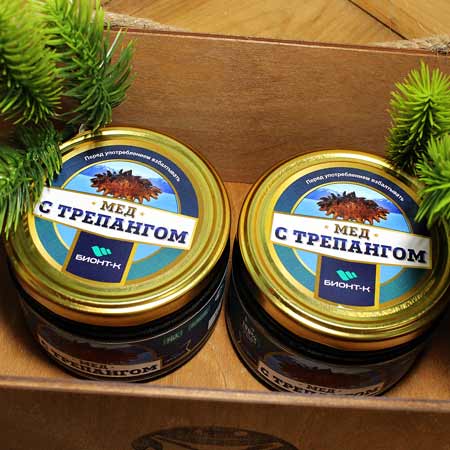 Купить Трепанг на меду «Бионт-К»,  ст.б, 500 мл. во Владивостоке