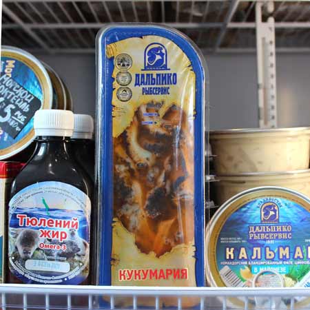 Купить Пресервы, Кукумария маринованная в ароматизированном масле,170 гр. во Владивостоке