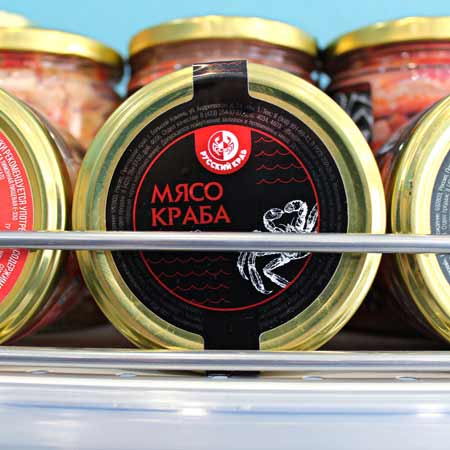 Купить Мясо Краба Камчатского натуральное 1-я Фаланга 200 гр во Владивостоке