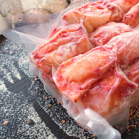 Мясо Камчатского очищенное в/м, Колено, 500 гр купить  во Владивостоке