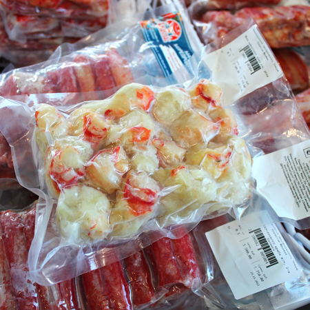 Мясо Камчатского краба очищенное в/м, РОЗА, 500 гр. купить  во Владивостоке