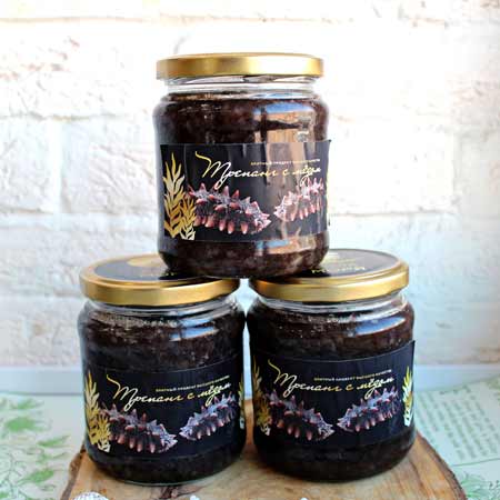 Купить Трепанг на меду Сила из моря, 500 мл. во Владивостоке