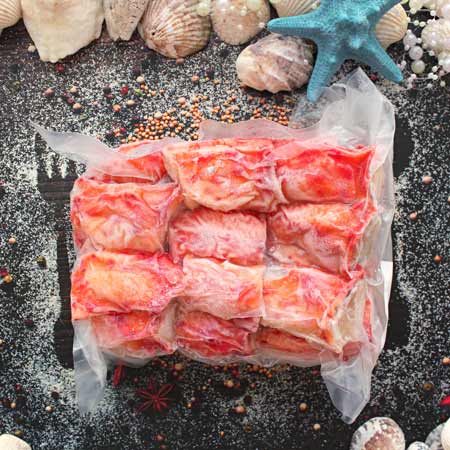 Мясо Камчатского очищенное в/м, Колено, 500 гр купить  во Владивостоке