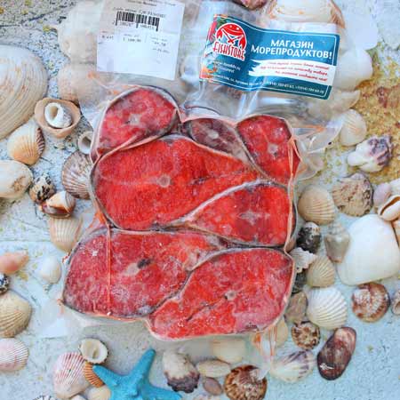 Купить Дикий тихоокеанский лосось: Стейк нерки с/м во Владивостоке