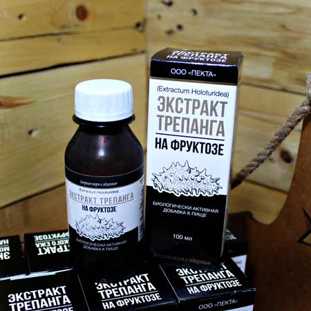 Купить Экстракт трепанга на фруктозе, 100 мл. во Владивостоке