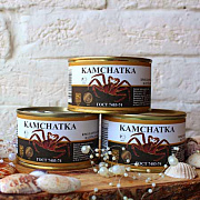 Консервы, Камчатский краб, натуральный, ж/б, 215 гр.
