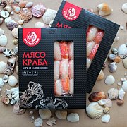 Мясо краба Стригуна в/м, Кулачок, «Русский краб», 250 гр