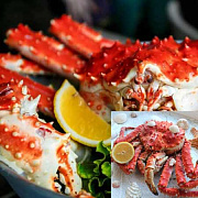 Целый Камчатский краб Подарочный, крупный от 2 кг