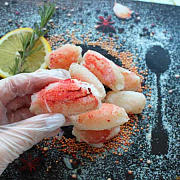 Мясо краба Стригуна очищенное в/м , Кулачок, 500 гр